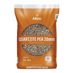 Quartzite Pea 20mm Pebbles - Buy 3 Bags