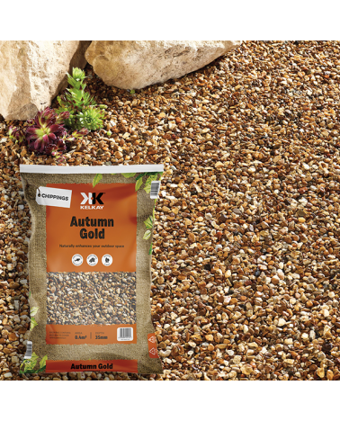 Autumn gold  chippings 2 BAGS